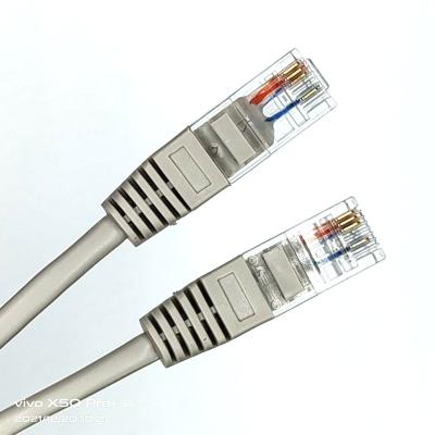 China Cat 5e Rj45 Professional Cable Manufacturer Lan Cable Plug-in Plug-in Network Cable 22AWG/24AWG for sale