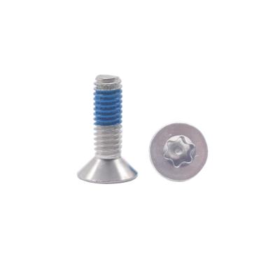 China Pan Factory Made Stainless Steel Pin Torx Flat Head Tamper Proof Security Screw for sale