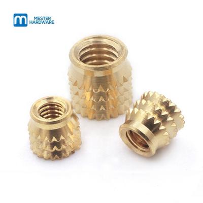 China Durable Casting Plastic Brass Inserts Cast Mobile Phone Copper Nut for sale