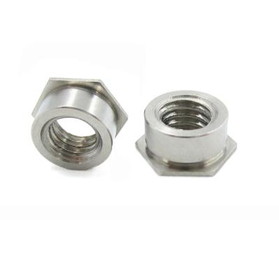 China Durable F M2 M3 M4 M5 M6 Stainless Steel Hex Type Self Clamping Flush Nuts for sale