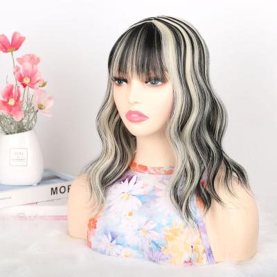 China U-tip Hair Fashion New 9 Colors Water Wave Wig Piece For Woman for sale