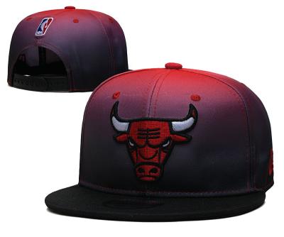 China Fashion wholesale hot sale league basketball team sports oriental hats fashion team washable and reusable embroidery quilted hats for sale