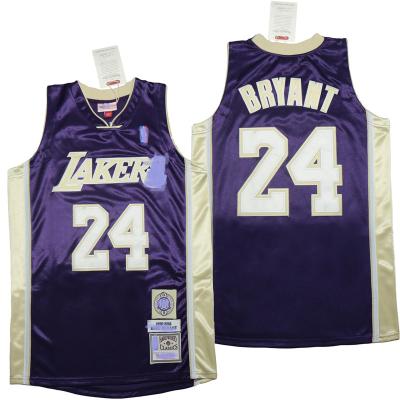 China Breathable Kobe Bryant #8 #24 Back 24 Forward 8 Basketball Jersey for sale