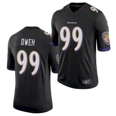 China 2022 New Style Antibacterial Wholesale Cheap Best Quality Baltimore Stitched American Football Jerseys Raven Team 12 Bateman 99 Oweh for sale