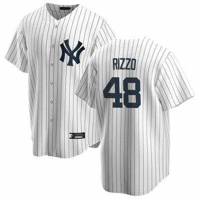 China Wholesale New Style China New York 2021 Antibacterial Best Quality Stitched Cheap Custom Baseball Tank Tops Sports Team 48 Anthony Rizzo for sale