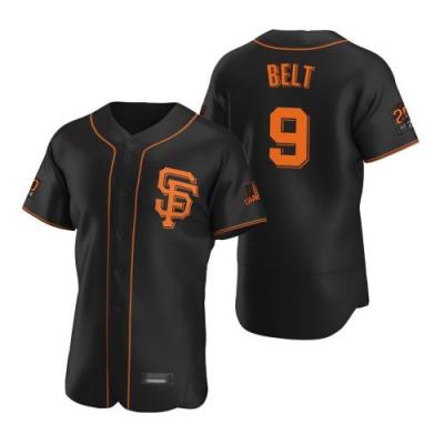 China 2021 Antibacterial New Custom Made San Francisco Giant 9 Brandon Belt Stitched Cheap Baseball Jerseys Wholesale China Best Quality Style for sale