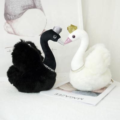 China 2021 Stuffed Animal Plush Toy 2021 Soft Stuffed Black Swan Stuffed Animal Plush Swan Stuffed Toy Hot Selling Toy for sale