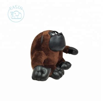 China 10cm Plush Animal Orangutan Plush Toy Orangutan Soft Toy Gorilla Soft PU Stuffed Toy for sale