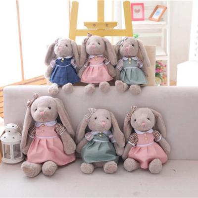 China Wholesale Animal Type Long Ears Rabbit Stuffed Toy Soft Plush Bunny Rabbit Toy for sale