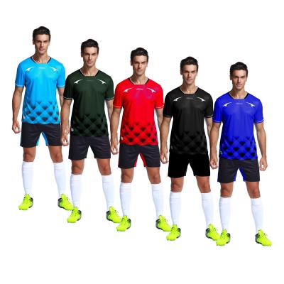 China New Style Good Quality Club And Team Football Kits Full Set Custom Soccer Kit Sets For Men Practice Soccer Shirts for sale