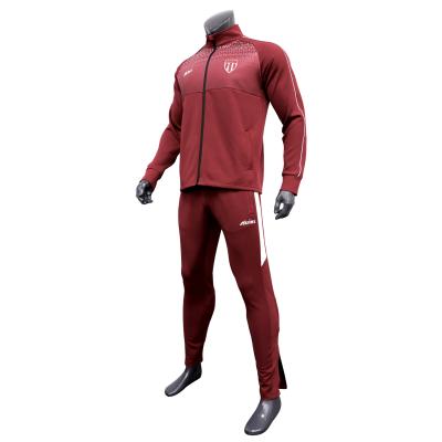 China Jackets Jacket Football Customized Design Mens Sweatsuit Mens Slim Tracksuit for sale