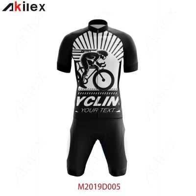 China Custom Sets Sublimation Bicycle Wear 2020 Fashion Cheap Cycling Uniform Shirt And Shorts for sale