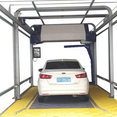 China China-chic New RISENSE 360 Touchless Fully Automatic Robotic Car Wash Hot Dip Galvanizing Steel 3 Phase, AC 380v/50hz/60hz 1000-1500W ISO9001/CE for sale