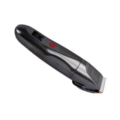 China For Chaoba Commercial Professional Rechargeable Cordless Black Cordless Clipper /Hair Trimmer With Stainless Steel Blade for sale