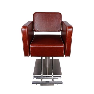 China Factory Price Modern Custom Barber Styling Chair Hair Salon Furniture Hairdressing Chair With Footrest for sale