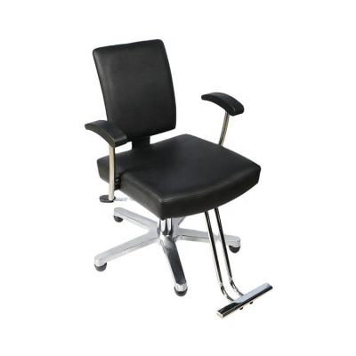 China Modern Salon Equipment Hair Styling Chair Barber Chair PU Salon Furniture Leather Shampoo Chair Bed for sale