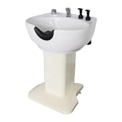 China Modern Movable Professional Durable Portable Shampoo Station Factory Price Shampoo Basin For Hair Salon for sale