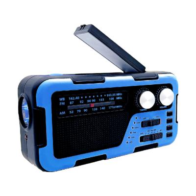 China PORTABLE Portable Hand Radio Crank Radio Solar Panel Read Flashlight& Light Alert for sale