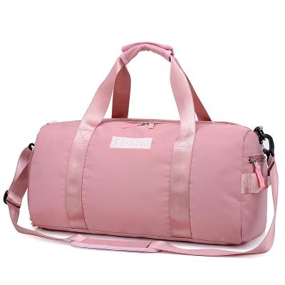 China 2021ins Water Proof Fashion Gym Bags With Shoe Compartment Sports Manufacturers Custom Made for sale