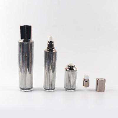 China Best Selling Cosmetic PMMA, MS, PP, ABS 30G 60.8mm Diameter Wire Drawing Bottle For Personal Care for sale