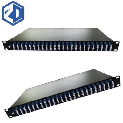 China Hot Selling 50g Rack Mounted DWDM Network 80 88 A.W.G. 96CH DWDM Mux/Demux for sale