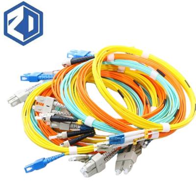 China FTTX 9/125 Sc/apc Systems Factory Supply 3.0mm 2.0mm Direct SM Aqua Patch Cable To Sc/apc 1.5m White Simplex 3.5m Optical Fiber Patch Cable for sale