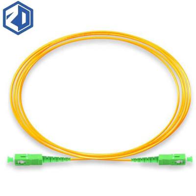 China Super High Quality FTTH FTTB FTTC SC Single Mode Fiber Optic Patch Cord & Pigtail for sale