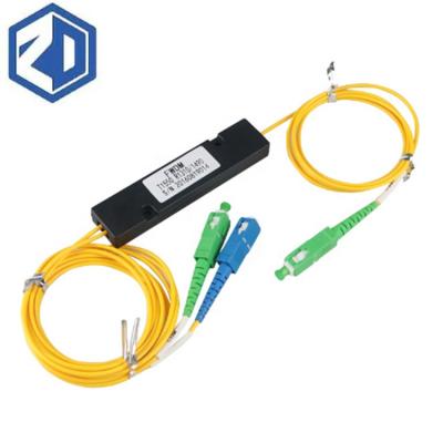 China FTTH FTTX Network Factory Supply P1550nm/r1310&1490nm Direct Steel 8ch Mux Demux WDM/fwdm/cwdm Fwdm Splitter for sale