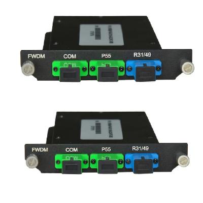 China FTTH FTTX Network Gpon Epon WDM Module 1310nm/1490nm/1550nm Gpon Epon Fwdm With SC/FC/LC Connector for sale