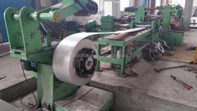 China Flat bar production line slot and cutting line 1-4 for sale