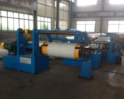 China Simple Economic Type Mini Steel Coil Slitting Line From Factory 0.3-2.0X1300mm for sale