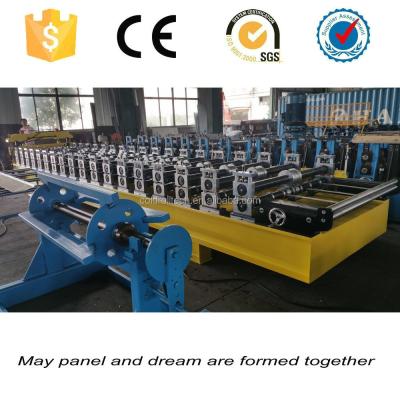 China High Quality High Standard ROOF Metal Roofing Sheet Profiling Folding Roll Forming Machine for sale