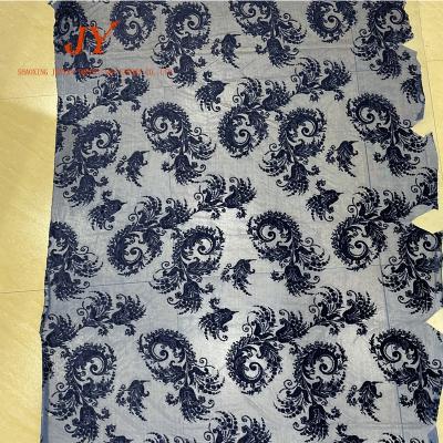 China Hot Selling Fusible Velvet Cloth Fabric Jacquard Velvet A0579 For High Quality With Best Price for sale