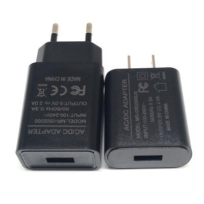 China UniversalÂ   Wholesale Quality 5v 2a Usb USA Charger EU Usb Charger Wall Plug Charger Usb for sale