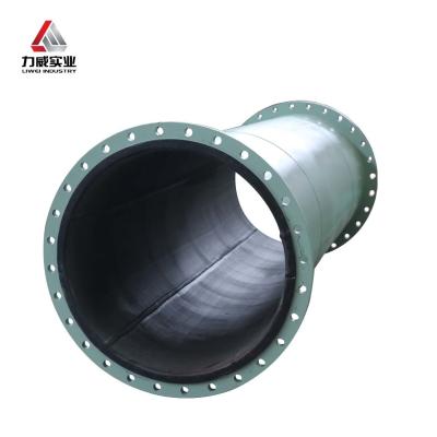 China Ptfe Lined Steel Pipe American Standard Rubber Lined Carbon Steel Piping Te koop