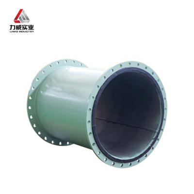 China 300Psi Rubber Lined Pipe Natural Synthetic Lining Seamless Steel Design for sale