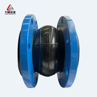 China Petroleum Industry Single Sphere Flexible Rubber Joint Flange With High Vibration Damping Capability for sale