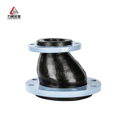 China Flexible Rubber Joints Eccentric Reducer ANSI Carbon Steel Flange Epdm Reducing Compensator for sale