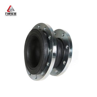 China Ductile Iron Flange Material Concentric Reducing Rubber Joint With Four Way Movements for sale