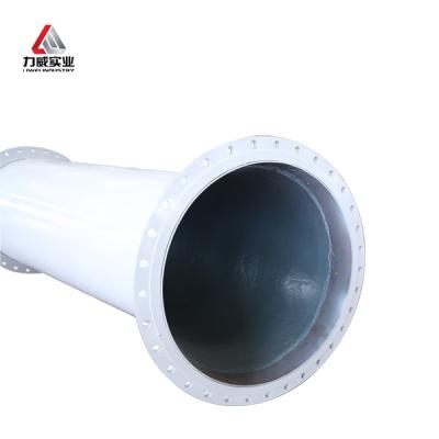 China Lined Carbon Steel Pipe Rubber Coated Pipeline Porcelain Lining ASTM Standard for sale