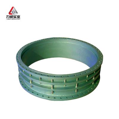 China Large Diameter Flexible Flange Steel Coupling Joint Easy Installation PN10 PN40 Pressure for sale