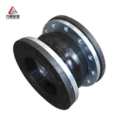 China PN6-PN40 Single Sphere Flexible Rubber Joint with Customizable Flange Color and Flange/Threaded Connection for sale