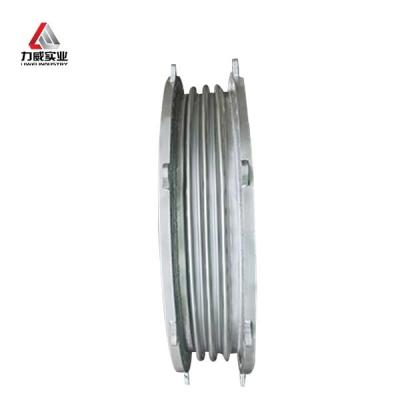 China Hot Dipped Galvanized Metal Ripple Compensator Vibration Damper Made Of Carbon Steel Flange for sale