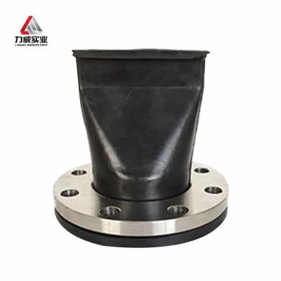 China Excellent Sealing EPDM Rubber Flanged Duckbill Check Valve Carbon Steel for sale