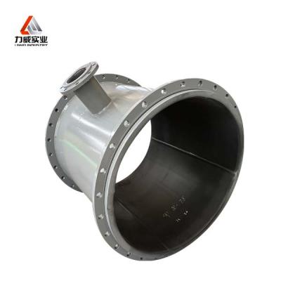 China DIN Rubber Lined Steel Pipe With Excellent Abrasion Resistance for sale