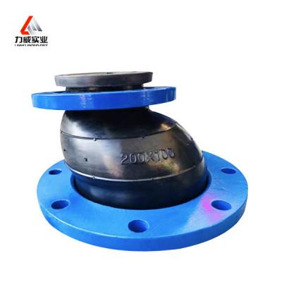 China Customizable Flange Color Eccentric Reducing Rubber Joint For -15- 80 C Temperature for sale