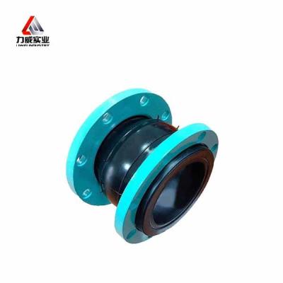 China Horizontal Installation Type Single Sphere Flexible Rubber Joint With Flange Connection for sale