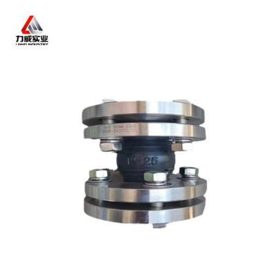 China Flange Connection Single Sphere Flexible Rubber Joint With Good Noise Reduction Functionality for sale