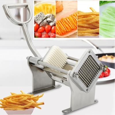 China Multifunctional Vegetable Snacks Factory Potato French Fries Cutters Slicer Stainless Steel Vegetable Cutting Machine for sale