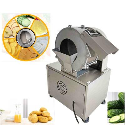 China High Efficient Automatic Vegetable Lettuce Vegetable Cutter Chili Ring Cutting Machine Leaf Stem Snack Plant Potato Vegetable Cutting Machine for sale